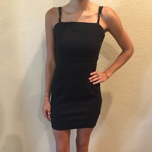 Forever 21 Black Two Strap Dress